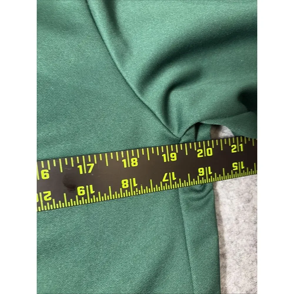 Nike Mustang Basketball Full Zip Warm Up Jacket Green/gry Size M